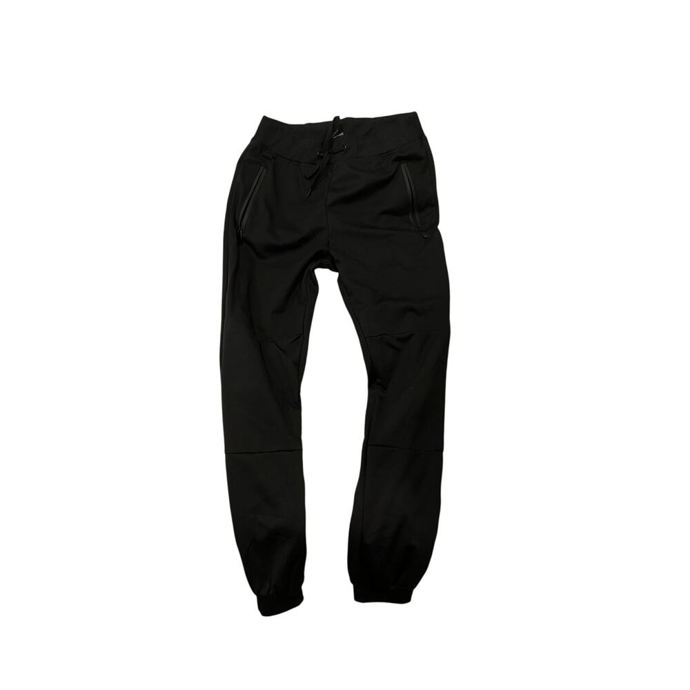 Riflessi Black Cuffed Cargo Joggers Mens L